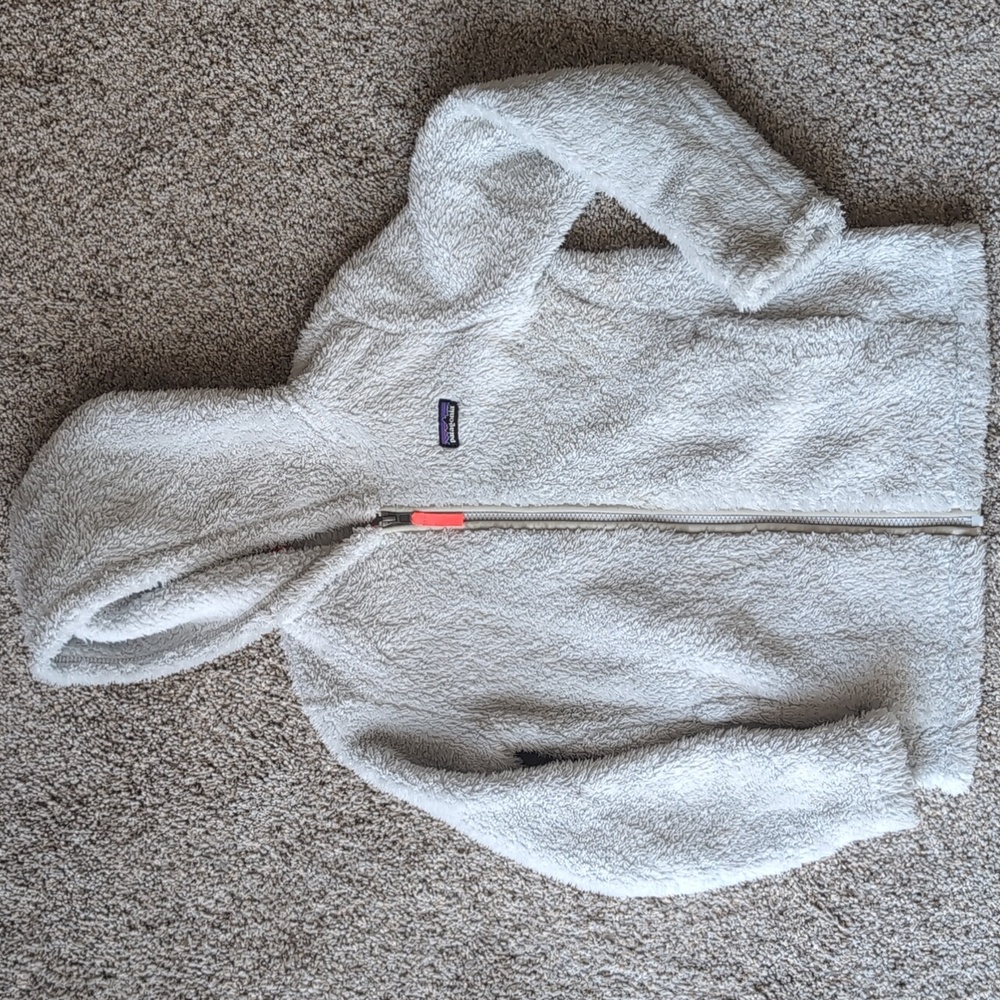 Patagonia Girls zip up hoodie size M (10) fleece